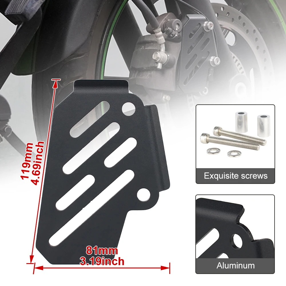 For Kawasaki Vulcan 650 S / ABS VN650 / ABS 2015-2022 2023 2024 Motorcycle Front or Rear Brake Caliper Guard Cover Protector