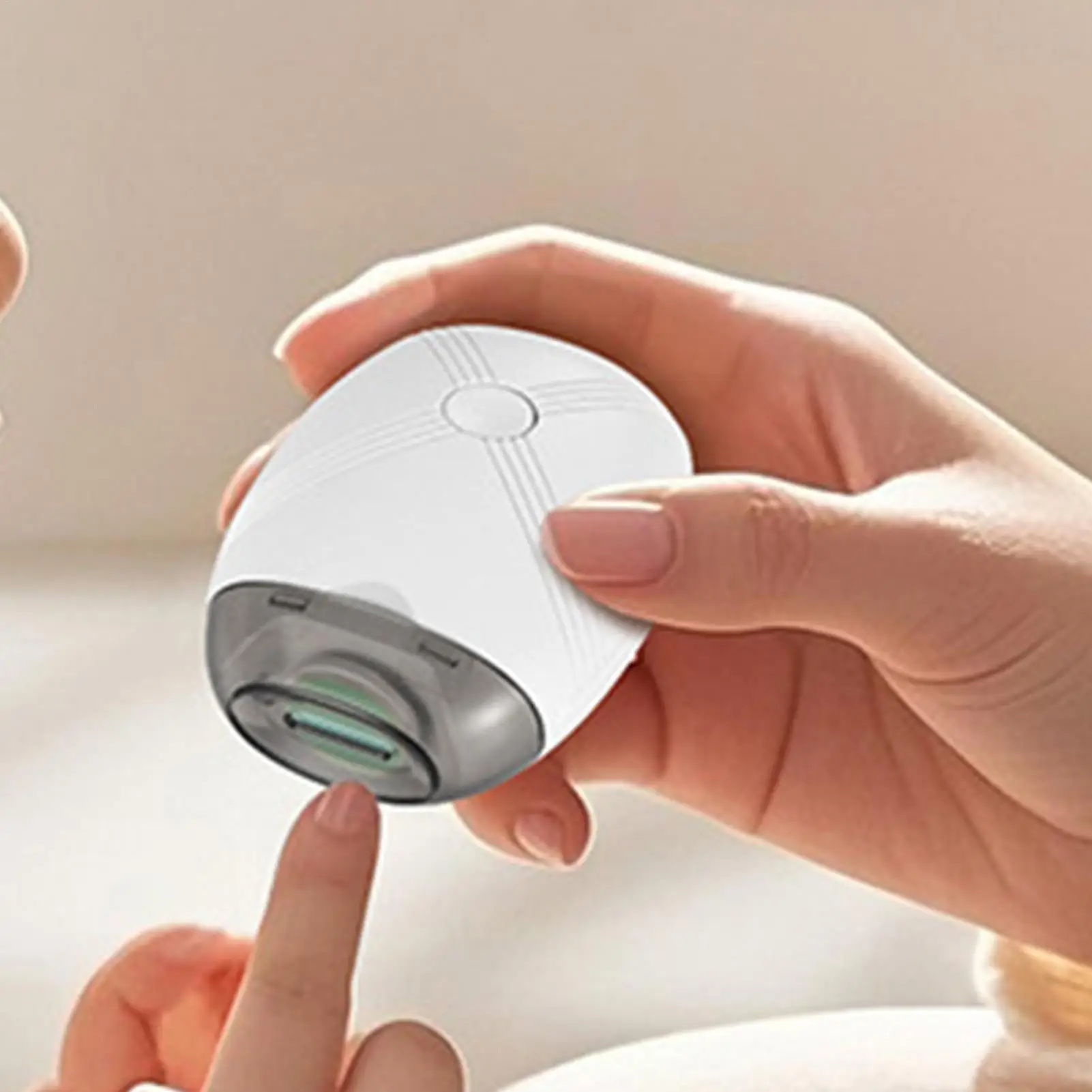 Cortador de Unhas Elétrico para Mãos e Pés, Aparador Automático de Manicure e Pedicure com 3 Velocidades para Adultos e Bebês