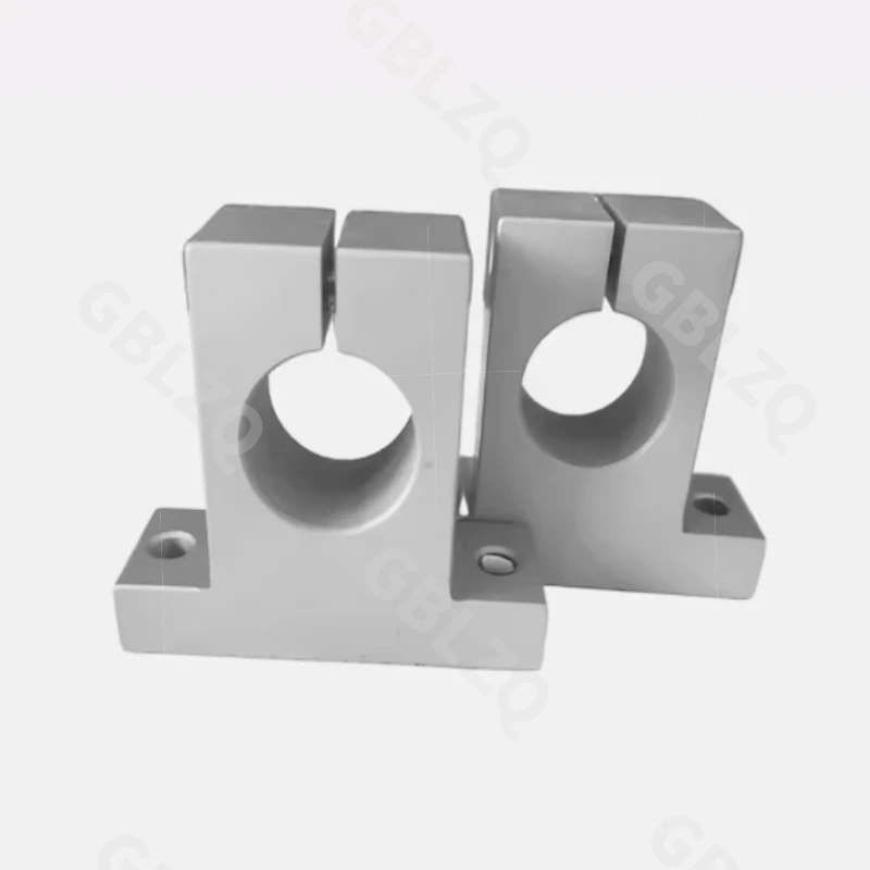 Aluminum alloy model vertical non-aligned type miniature small bearing housing SK8+1 bearing 3mm SK10+1 bearing 3mm 4mm 6mm