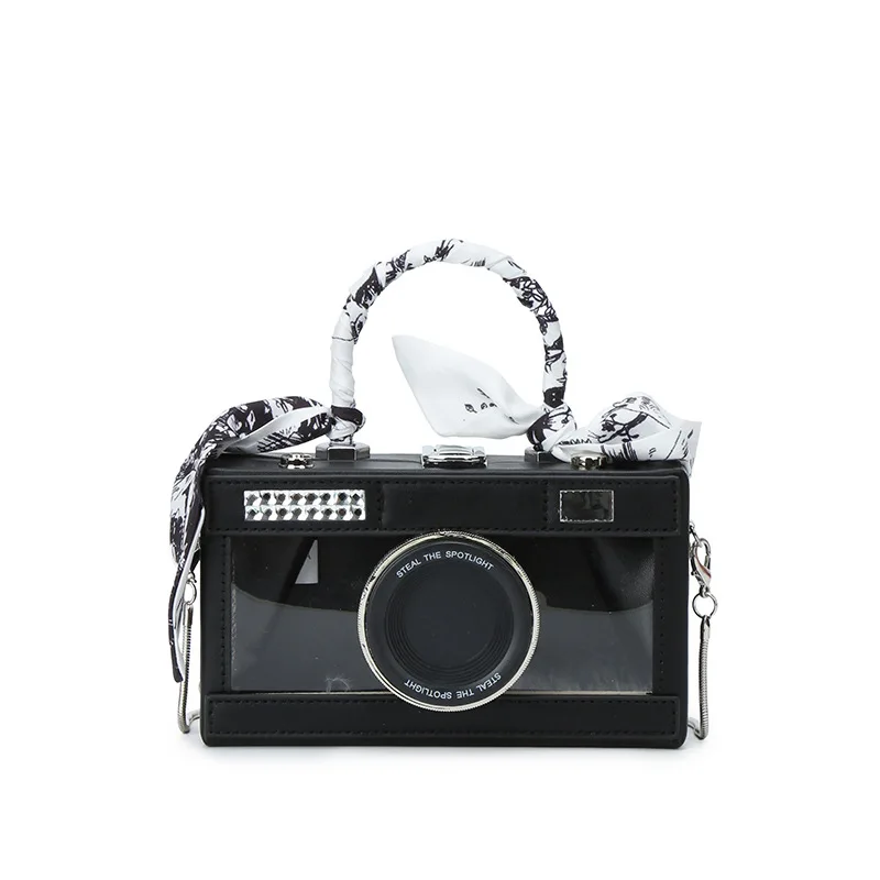 

Transparent Camera Bag Shoulder Bag New Sweet Stylish Versatile Bag Handbag Portable Crossbody Box Bag For Girls