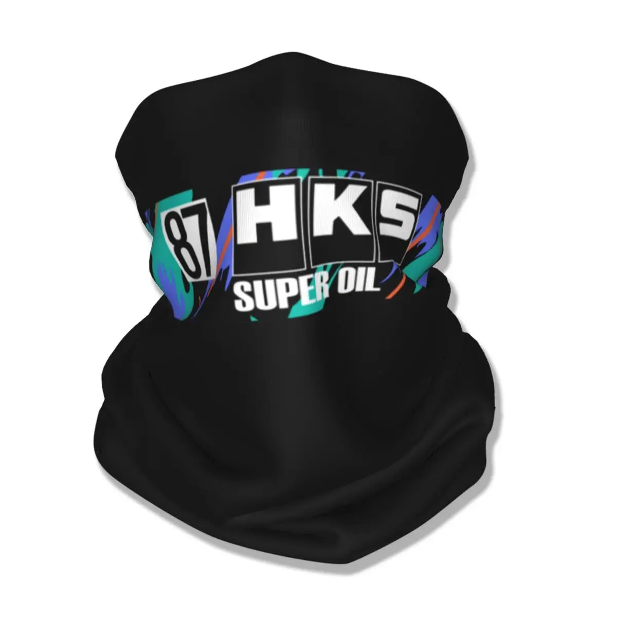 HKS R32 GT-R Bandana Neck Cover Printed Mask Scarf Multifunctional Headwear Outdoor Sports for Men Women Adult Winter