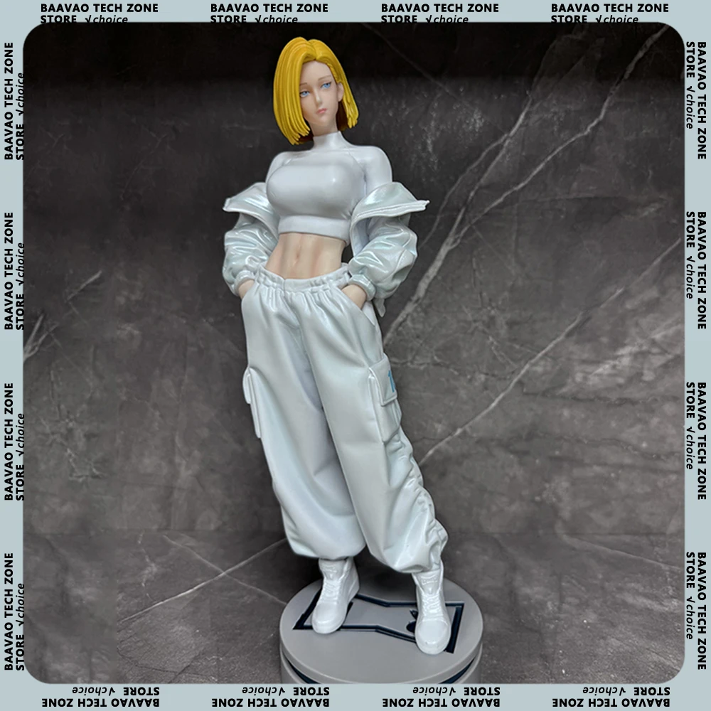 

Фигурка Dragon Ball: Андроид 18, крутая девушка, статуэтка из ПВХ, коллекционная модель, украшение для стола, игрушка, подарок на день рождения