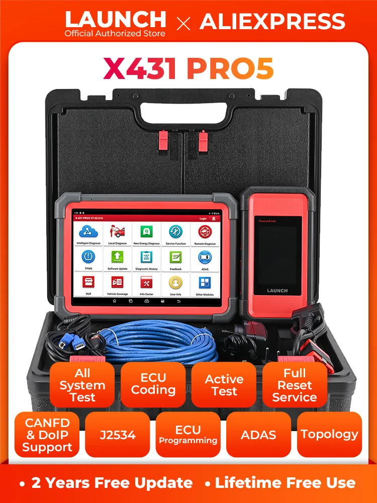 Starten x431 pro5 smart link auto diagnose tools j2534 programmierung auto obd2 scanner diagnose automotive tool pk X-431 v pro3