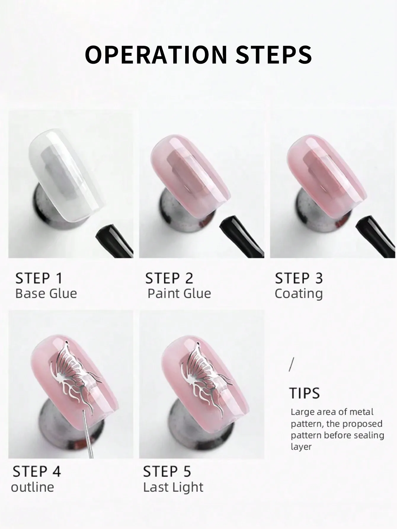 15ML Mirror Silver Metallic Painting Gel Nail Polish Soak Off Gel Nail Polish Silver Mirror Glitter UV Gel For Home Manicure DIY image 5