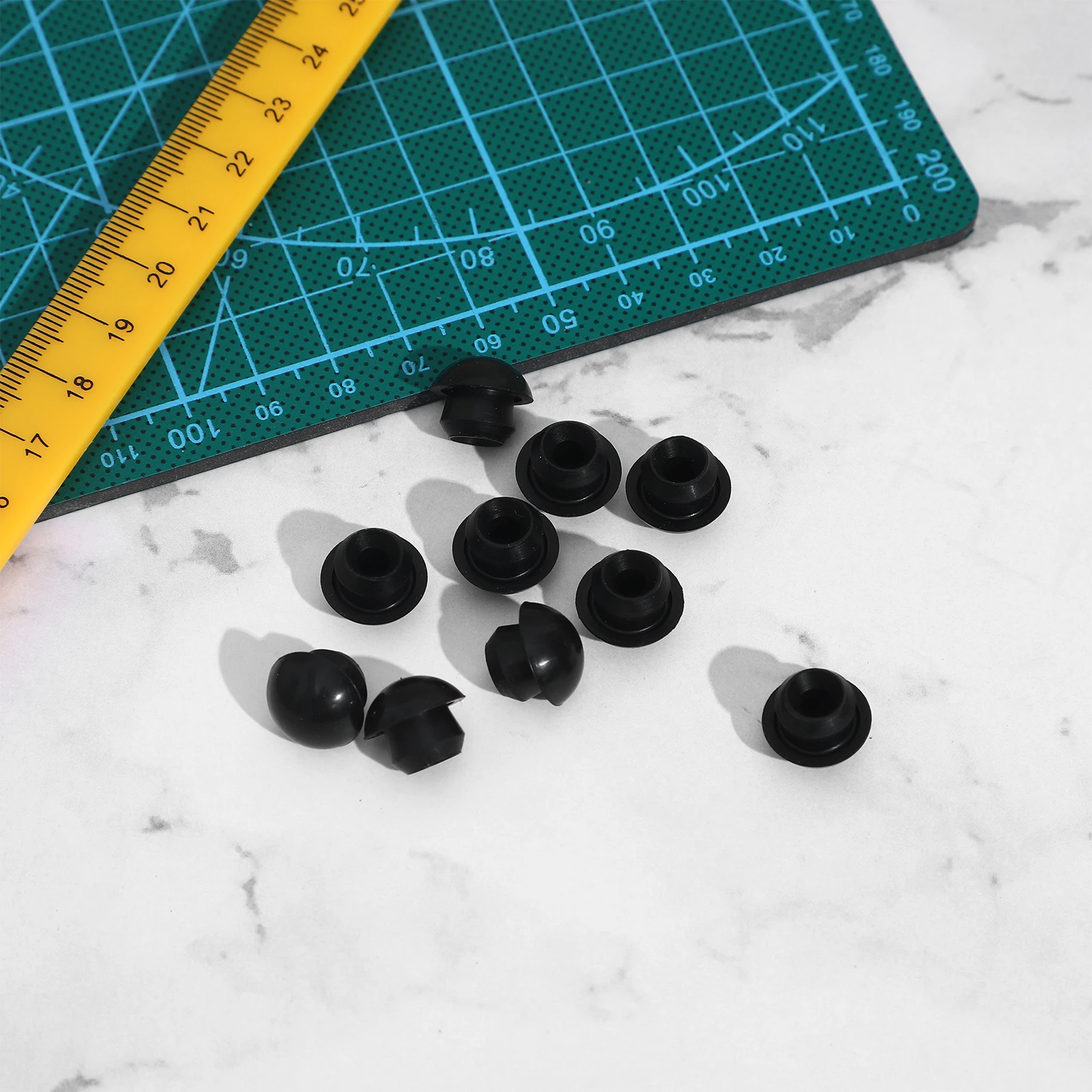 

10 pcs 1 4cm Rubber Oil Plugs Accessories Hydraulic Cylinder Floor Jack Filler Bung Universal Size Easy Installation Sealing