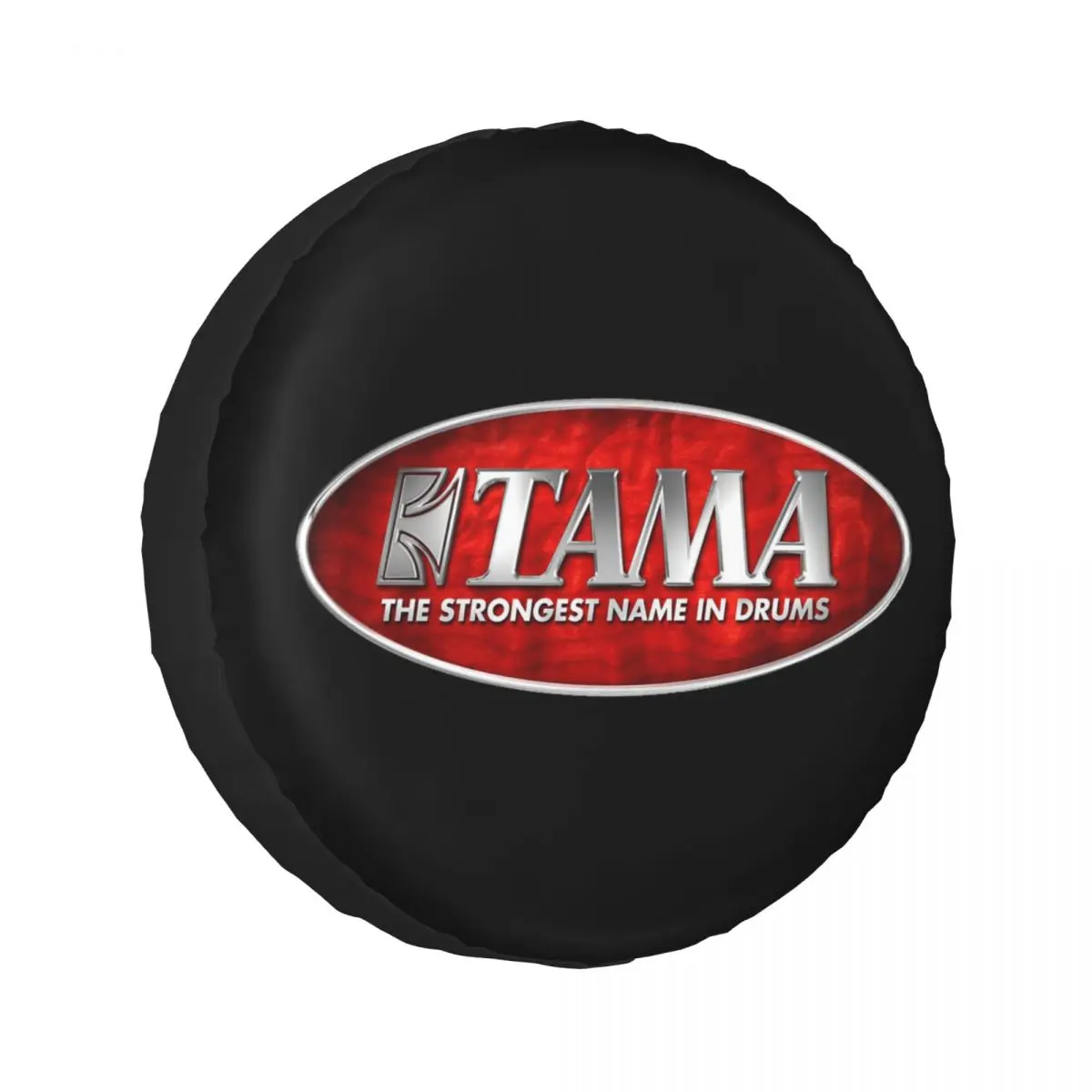

Custom Tama Drum Logo Spare Tire Cover for Car Vehicle 4x4 Wheel Protector Covers 14" 15" 16" 17" Inch