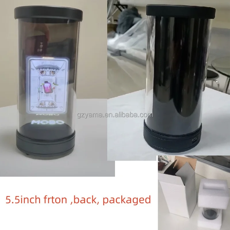 TFL 3D Hologramm Werbung Ausrüstung 360 Holographische Display Hologramm Display Tube