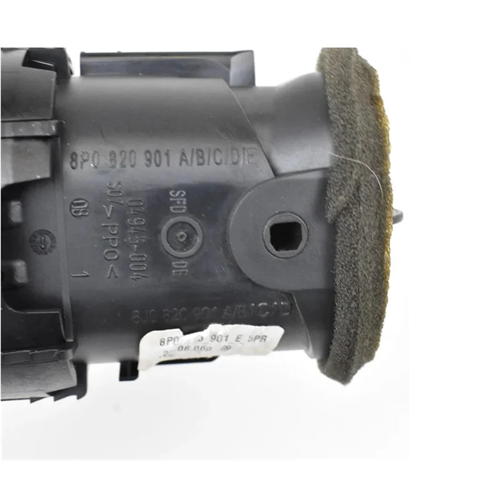 Premium Front Dash AC Air Vent Assembly Compatible With Audi A3 S3 8P 2004-2013 | Replaces oem 8P0820901 8P0820901A 4