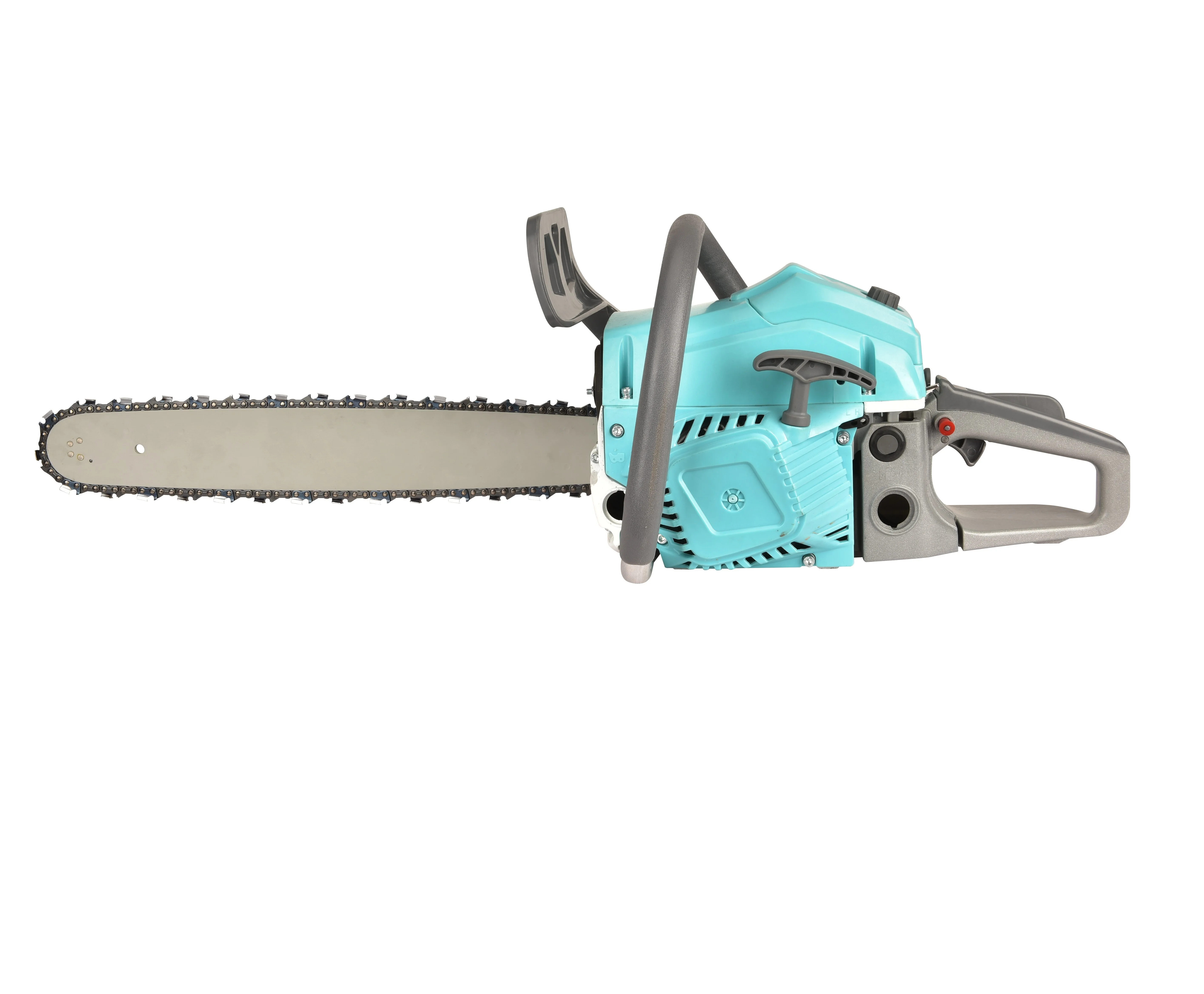 New color 52cc chainsaw professional new gasoline chainsaw on sale in China.