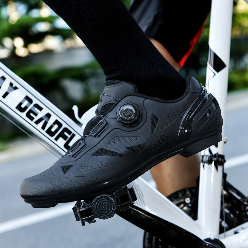 

Mens Cycling Sneakers Road MTB Moutain Bike Spd Cleat Shoes LightWeight Breathable Professonal Race Trainer Promotion Deal