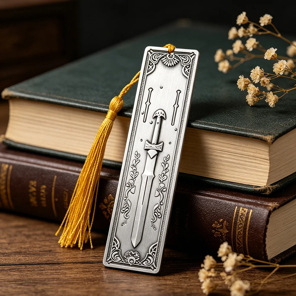 Medieval Engraved Sword Bookma - đánh giá và giá Resin Art Bookmark