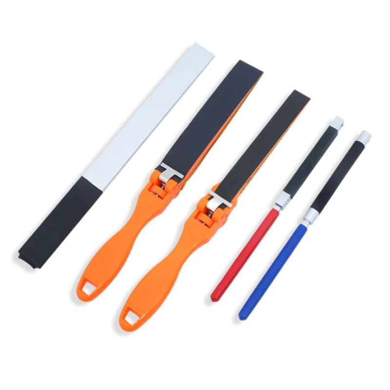 Manual Plastic Sand Paper Clip Roll Bar Sandpaper Rods Polishing Grinding Tool