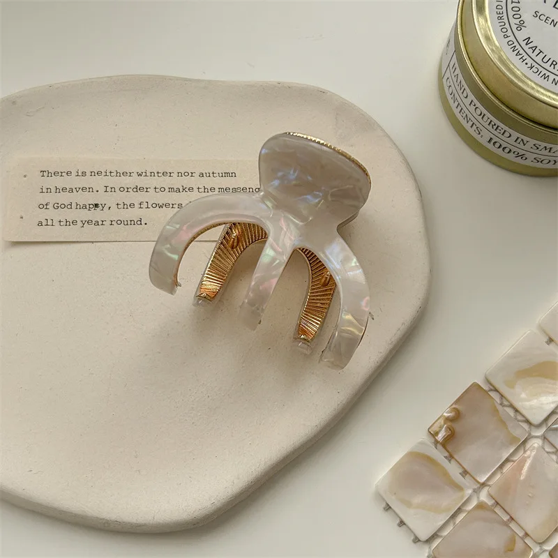 1 Stück Neue Hochsteck-Haarspange, Haarspange für den Hinterkopf, Damen-Haifischspange, Hochwertige Haarspange – Detail 7