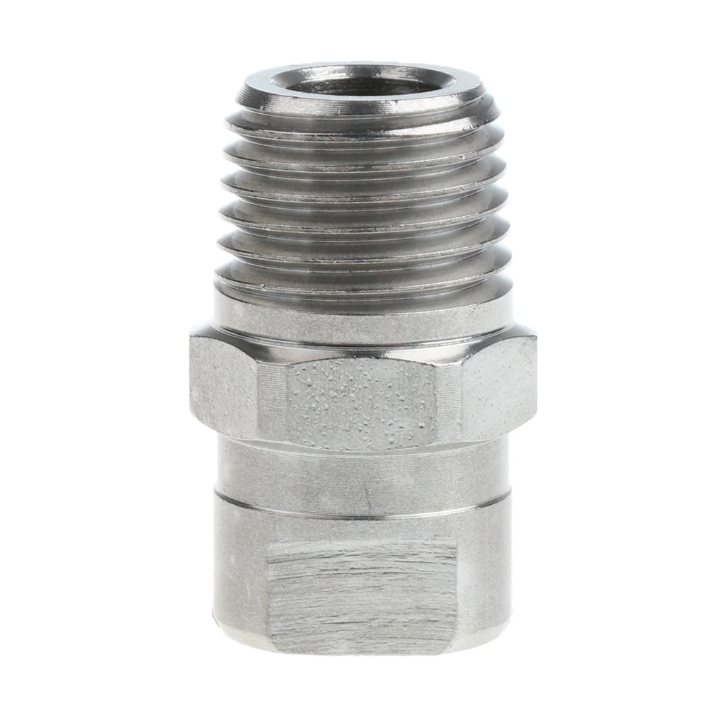 HU-SS6515 High Pressure Spray Nozzle Tip 1/4' Pressure Washer Accessories -  Stainless Steel