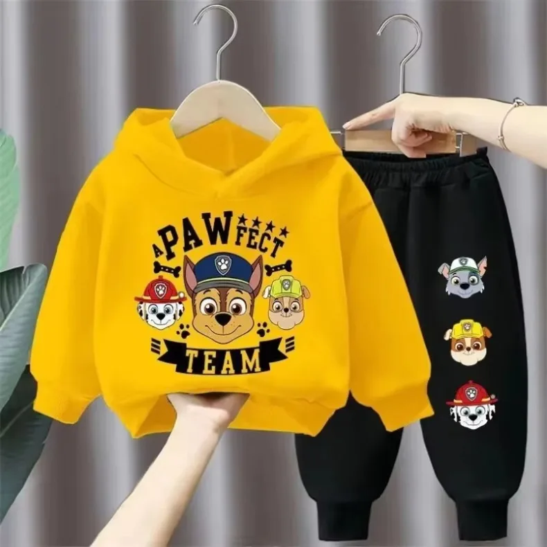 2026 Herbst Langarm-Pullover und Lange Hose Zweiteiliger Anzug für Kinderbekleidung Jungen Jogginganzug-Set Kinder-Trainingsanzug Winter – Detail 3