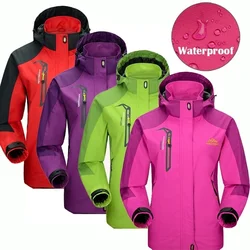 Women Windbreaker Waterproof Camping Hiking Jacket Female Outdoor Sports Coat For Climbing Cycling Fishing