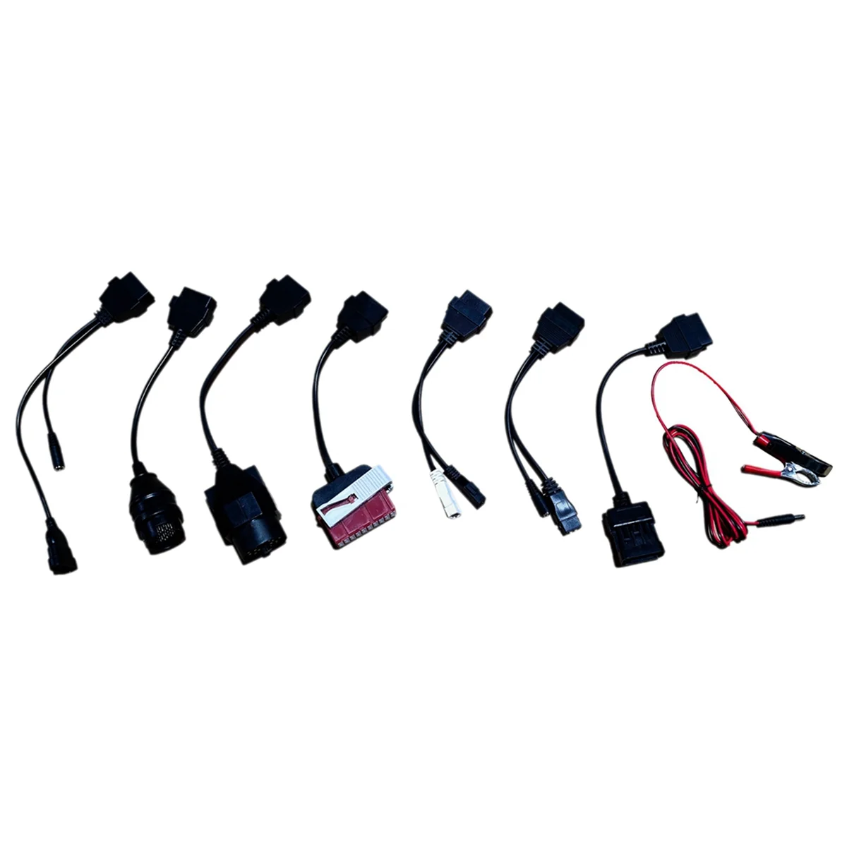 

8Pcs Full Sets TCS Multidiag PRO Car OBD Converter Cables OBD2 Diagnostic Interface Connector Extension Cable