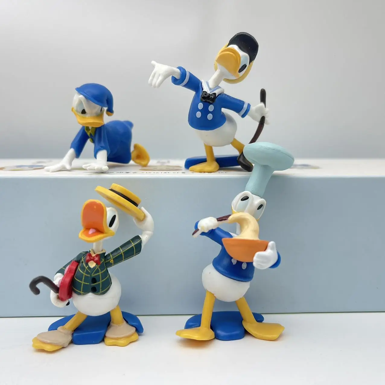 

New Cute Duck 90th Anniversary Sailor Dress Chef Duck Blind Box Handmade Desktop Ornament Doll Model Festival Surprise Gift