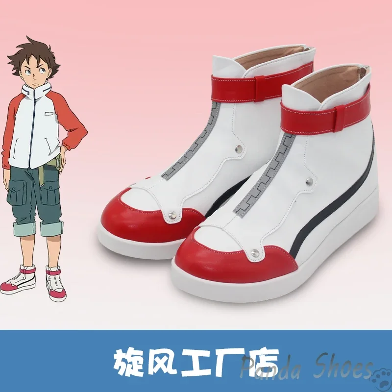 Anime salmos de planetas Eureka siete Renton Thurston zapatos de Cosplay Anime Cos Comic Cosplay disfraz Prop zapatos para Con Halloween