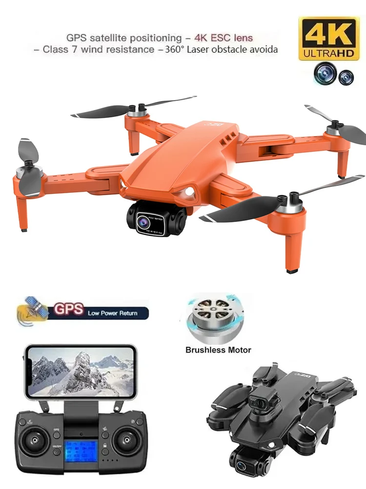 L900 PRO SE GPS Drone 4K Professionele HD Camera 5G WIFI Luchtfotografie Borstelloze Helikopters RC Opvouwbare Quadcopter Jongens Speelgoed - afbeelding 2