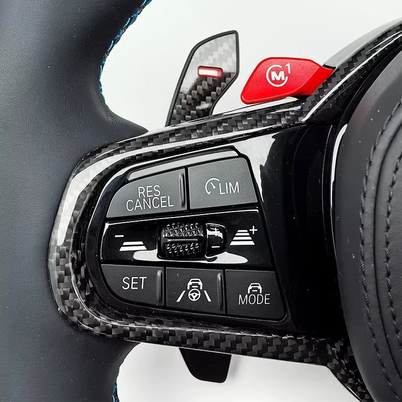 Upgraded Leather G01 G02 G05 G20 G80 G82 G22 G26 G30 G32 G87 F90 F95Car Steering Wheel Car Accessories For BMW 3 4 5 Series