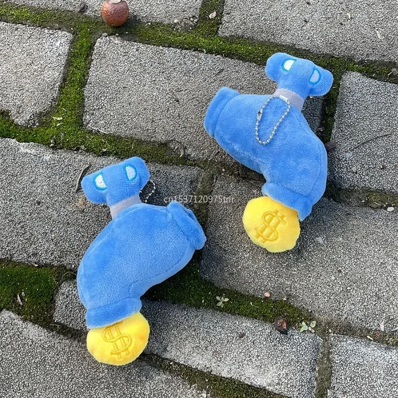 Porte-clés personnalité robinet réfrigérateur autocollants dessin animé en peluche réfrigérateur aimant doux décoratif robinet pendentif enfants jouet nouveau 2025