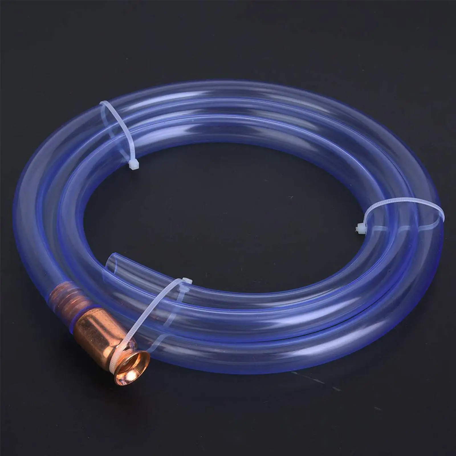 Clear Self Priming Siphon Hose 1/2 inch Universal Easy to Install Efficient Accessory Shaker Siphon Hose 13 mm for Gasoline Fuel