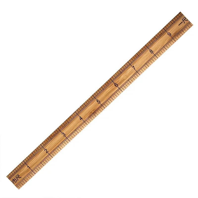 DIY Yardstick Tailoring Bamboo Ruler, Home Measuring Tool, Student Learning, School, Sewing Accessories, 30cm