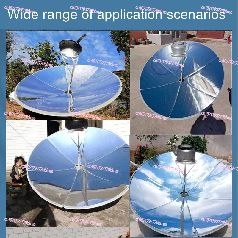 Concentrated  Foldable  New Type of Solar Stove No Burning No Carbon, Boiling Water for Cooking