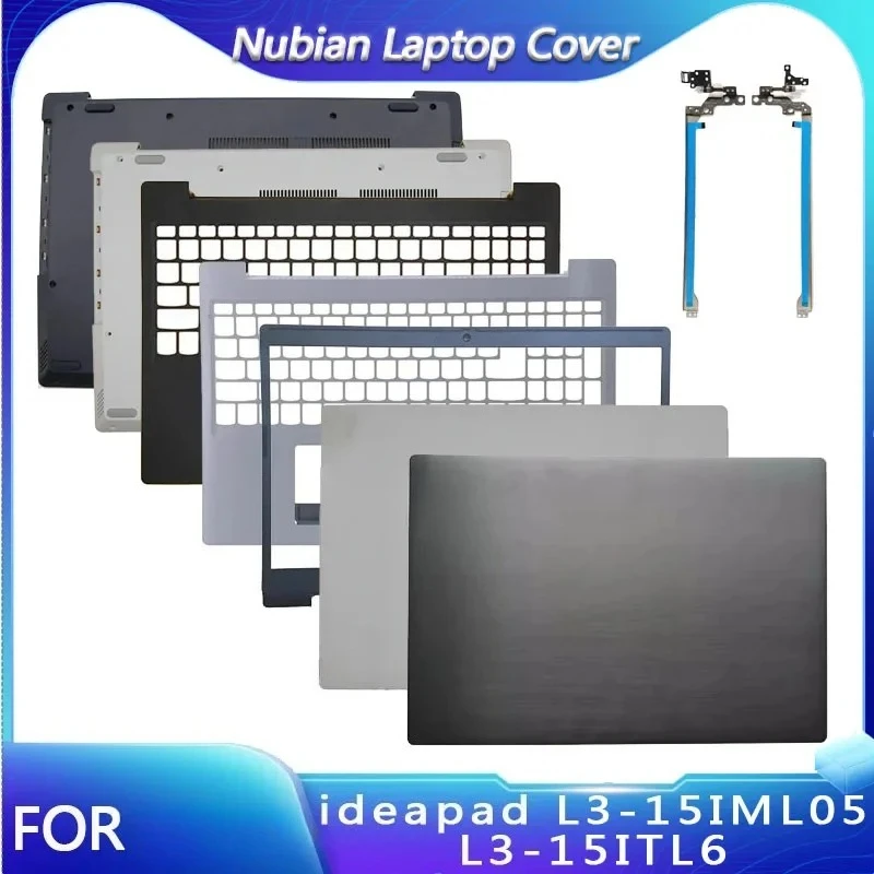New For idead L3-15IML05 L3-15ITL6 laptop LCD back cover/front frame/palm rest/bottom cover/hinge