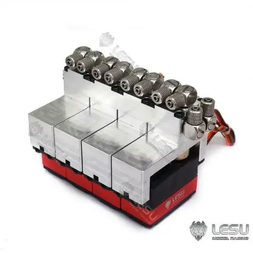 

LESU 4CH Reversing Valve 9KG Servo Hydraulic 1/14 RC Dump Truck Loader Excavator TH16737