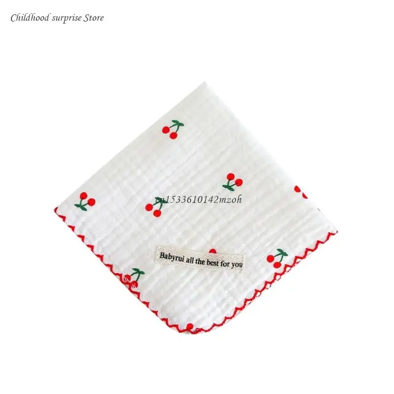 Baby Square Towel Cotton Face Towel Newborn Wash Cloth High Absorbent Facecloth Dropship