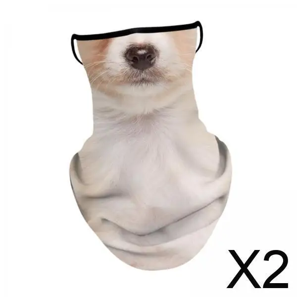 Outdoor zonbescherming gezichtsbedekking dunne ademende nekbeenkap bandana voor wandelen hardlopen sporten