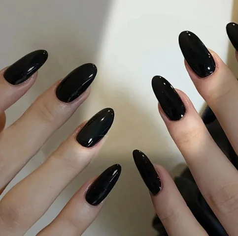 

2026 New Minimalist Wearable Nail Tips, Solid Color Short False Nails, Extendable and Removable