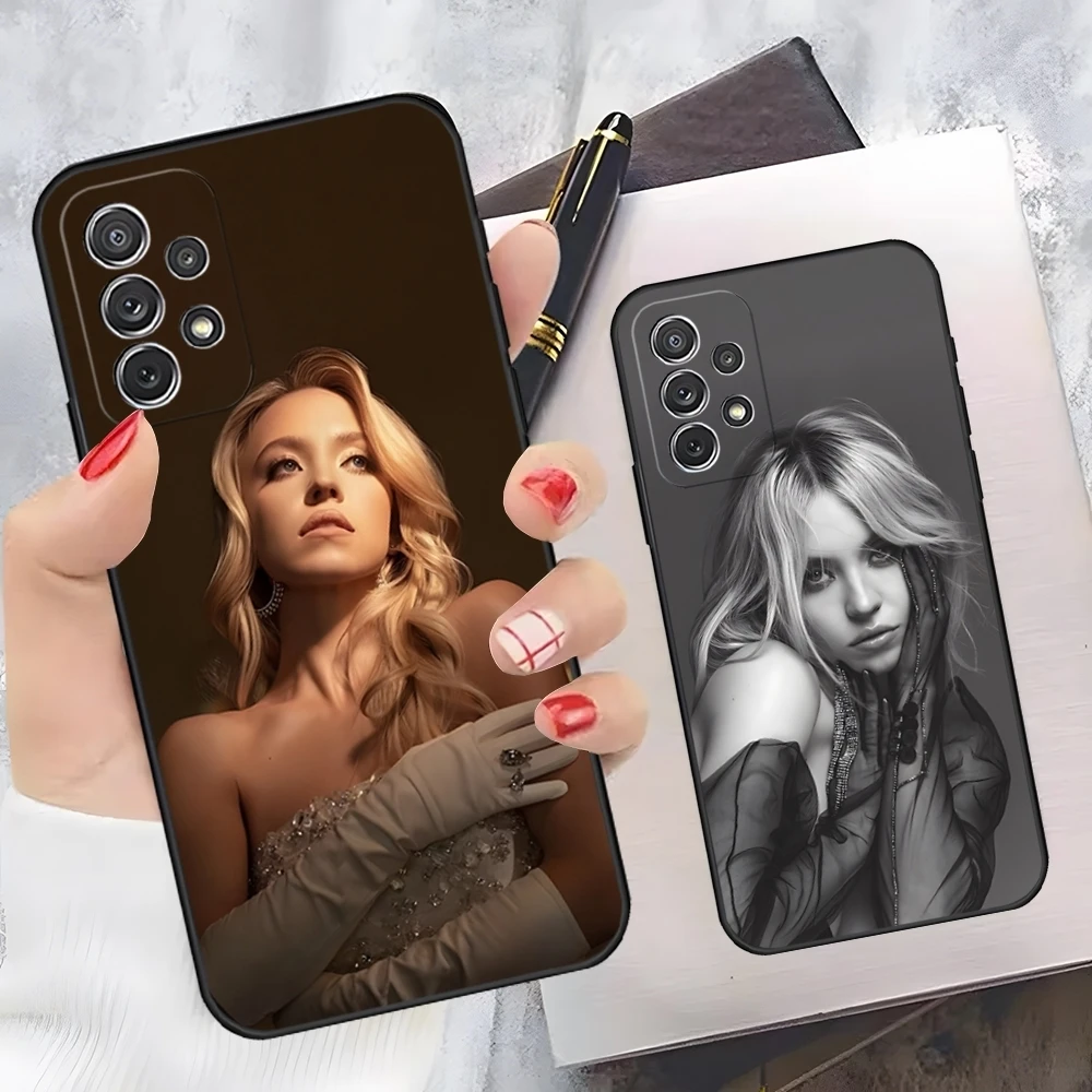 Euphoria Sydney Sweeney Phone Case for Samsung Galaxy A33 A31  A50 A32 A73 A40 A20 A23 A34 A14 A54 Back Cover