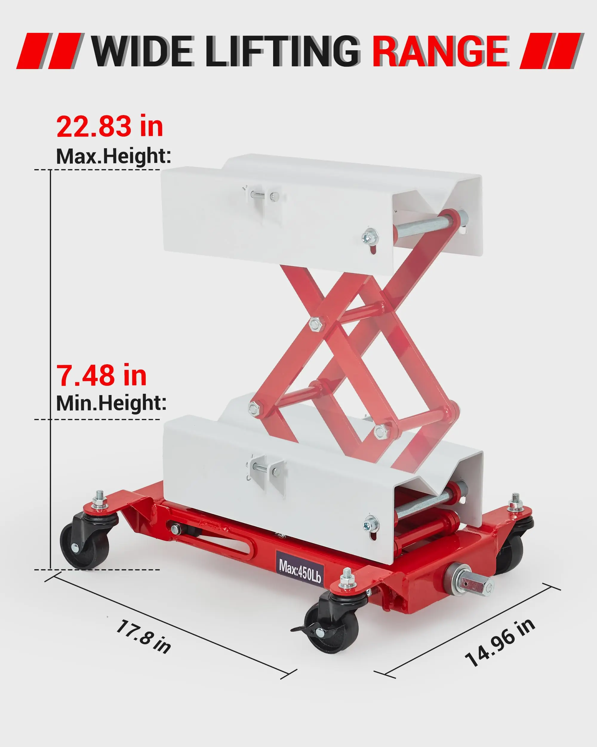50 lbs Low Profile Transmission Jack, 7