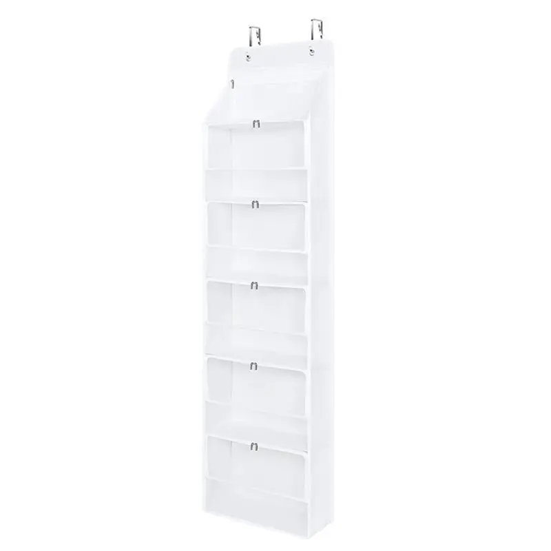 FAST-Knitting Organizer Storage With 6 Zipper Closure Compartments, Hanging Yarn Storage Organizer Large Capacity