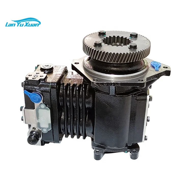 

Machinery Engine Air Pump Heavy Truck 130MM 12.7L Detroit Series 60 Air Brake Compressor 23522122