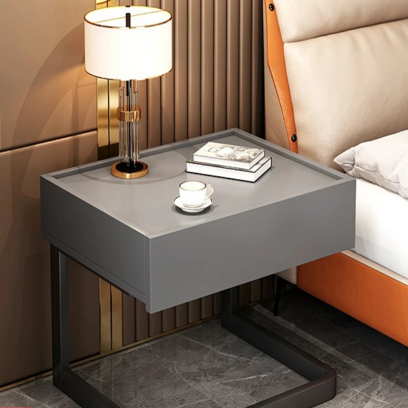Bedside table Simple modern light luxury bedroom Simple bedside chest of drawers