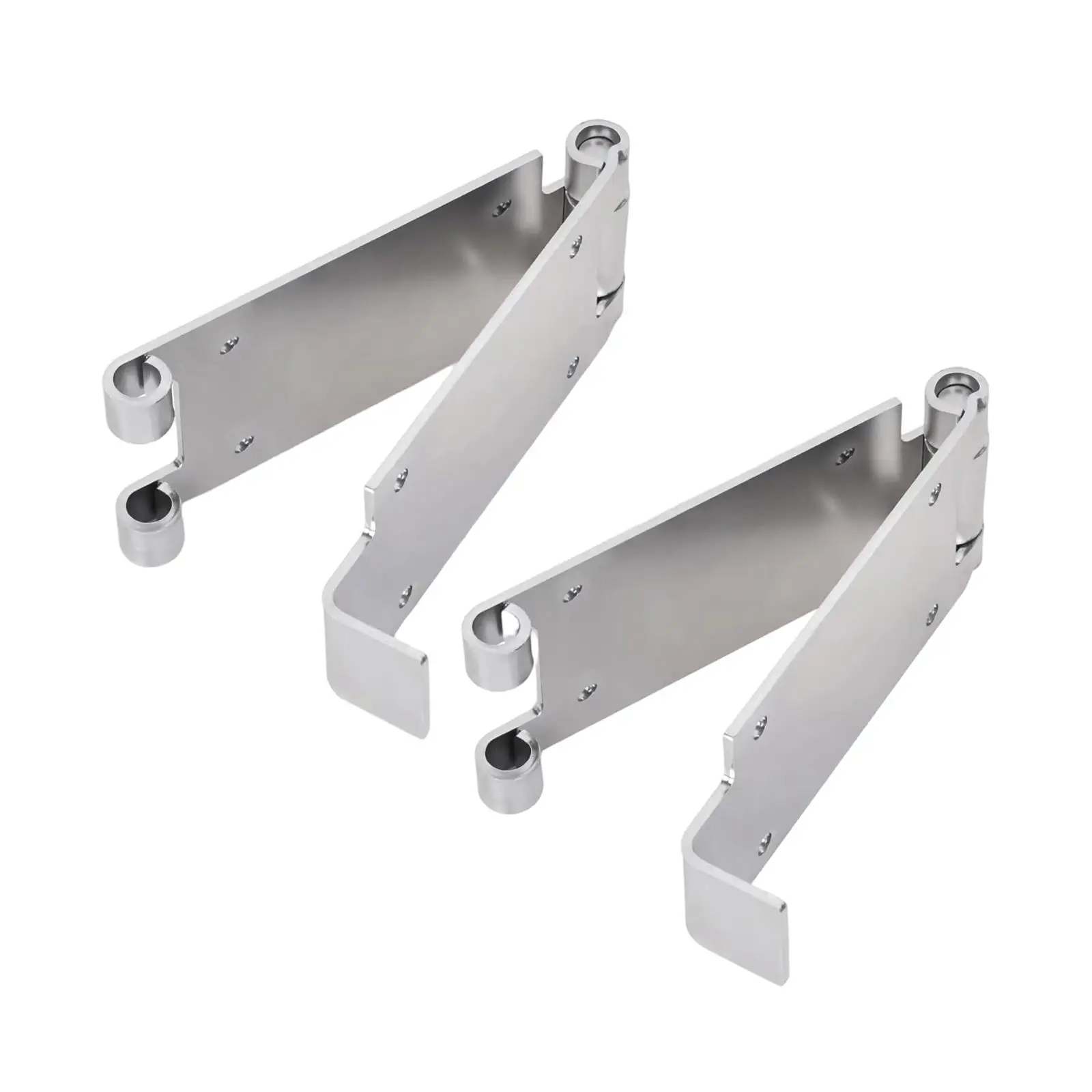 2x Garage Door Top Bracket Metal Easy Installation Adjustable Quick Turn Top Track Bracket for Commercial and Residential
