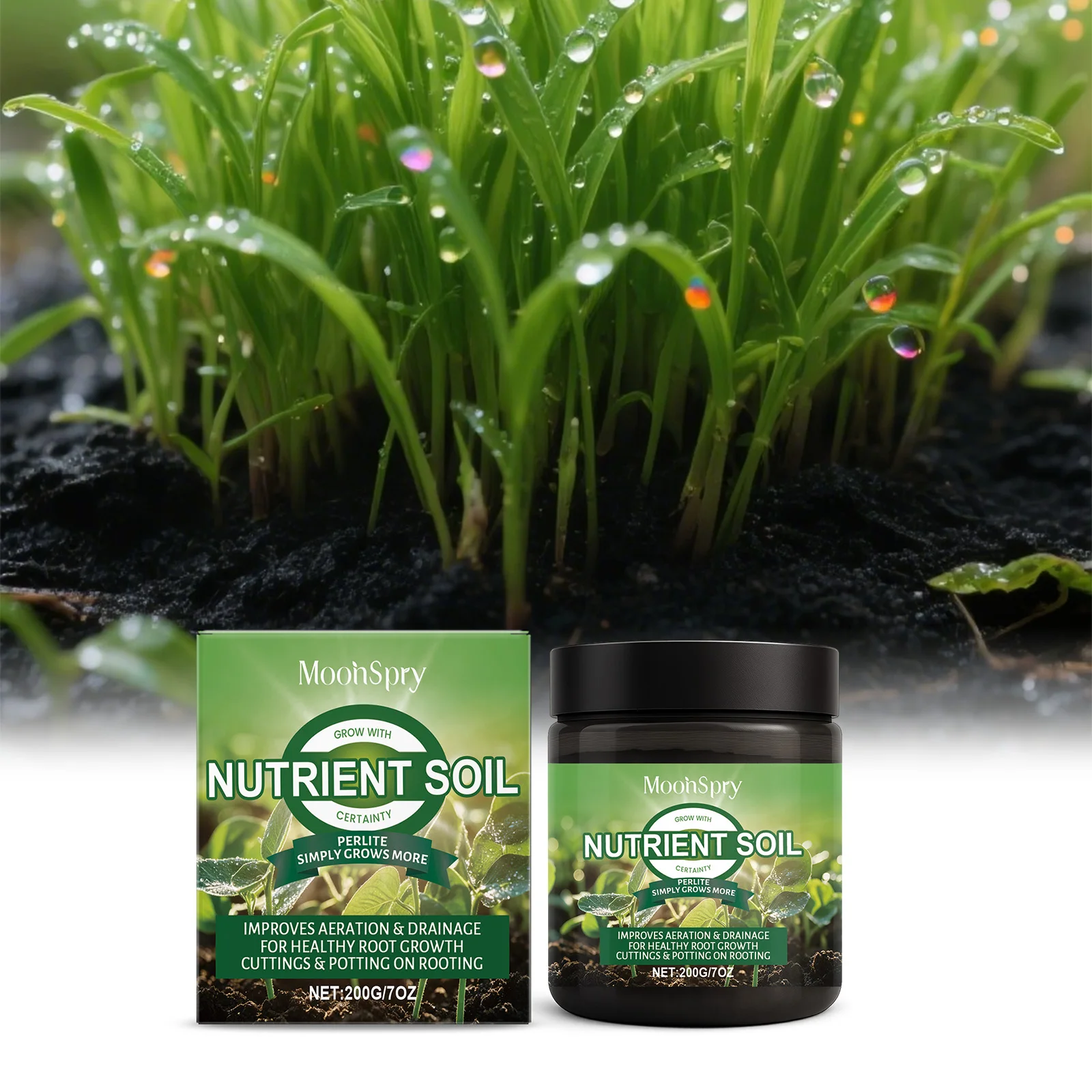 Lightweight Soil Amendment Plant Natural Breathable Garden Flower Soil for Seeding Seedling Transplanting ​promote Root Growth
