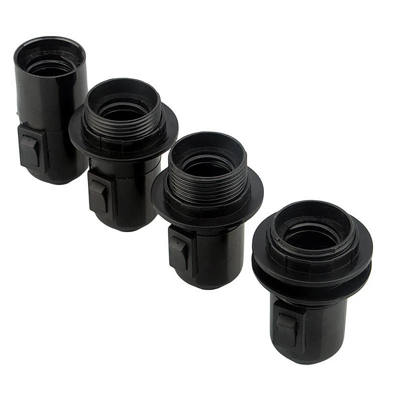 VDE الباكليت امفولدر مع مقبض التبديل عينة الطلب اديسون قلادة مصباح حامل مقبس ضوء قاعدة مصباح الصناعية خمر #3