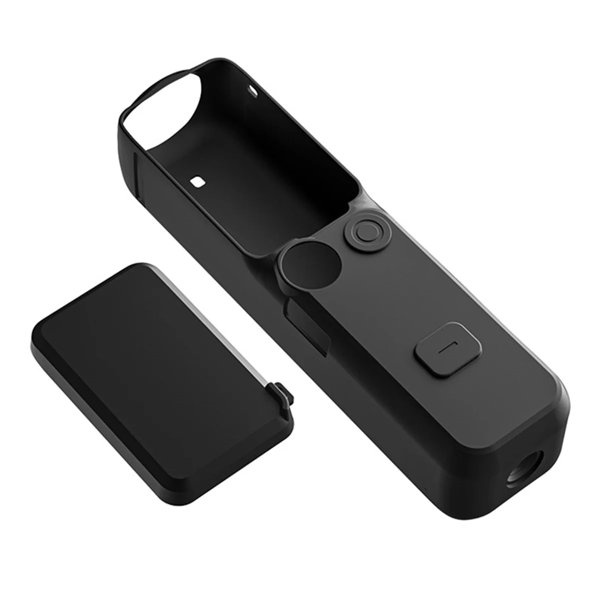 Silicone Case para DJI Pocket 3, Capa Protetora de Tela, Dropproof e Crashproof, Acessório para Câmera Esportiva