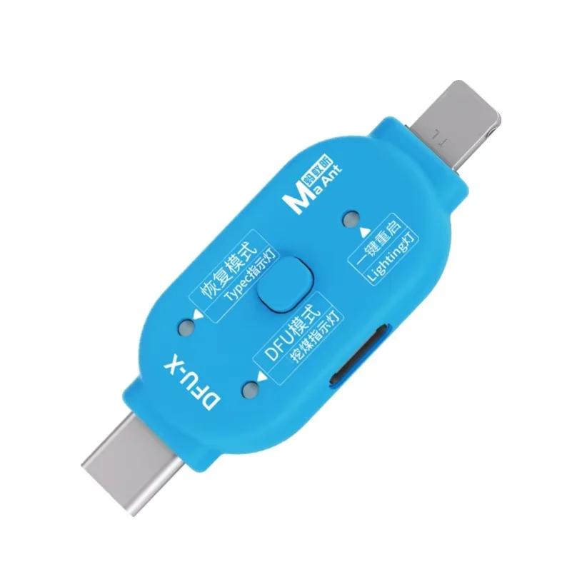 DFU-X Mobile Repair Tool One-Click Enter DFU Recovery Odin Download Mode Compatible with IOS & Android Devices for Phone Repair