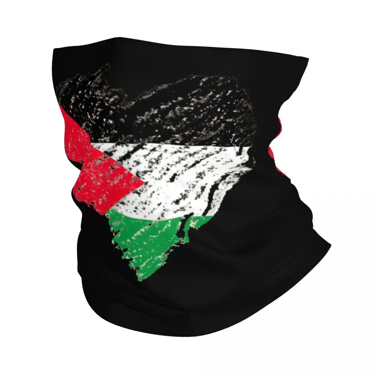 Heartbeat Palestine Motocross Bandana Neck Cover Printed Liberation Freedom Wrap Scarf Balaclava Cycling Unisex Adult Winter