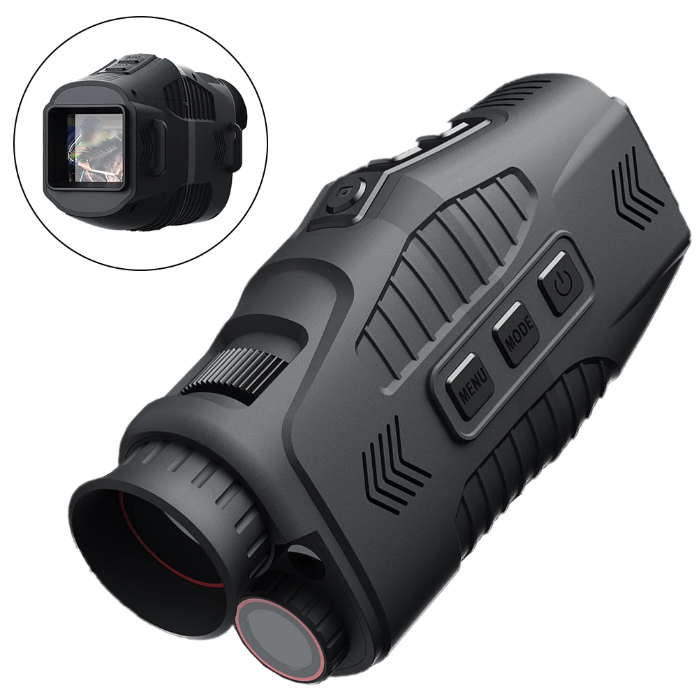 1080p Monocular Infrared Night-visions Device 10X-Digital Zoom 800m Full Dark Viewing Distance For Hunting Night Photography Hot