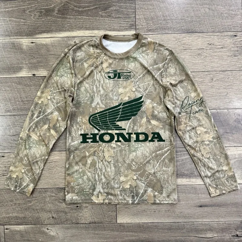 2026 New High Performance Motocross Long Sleeve T-Shirt Quick Drying Breathable Gear For Off-road Riders Mountain Bikers Jersey