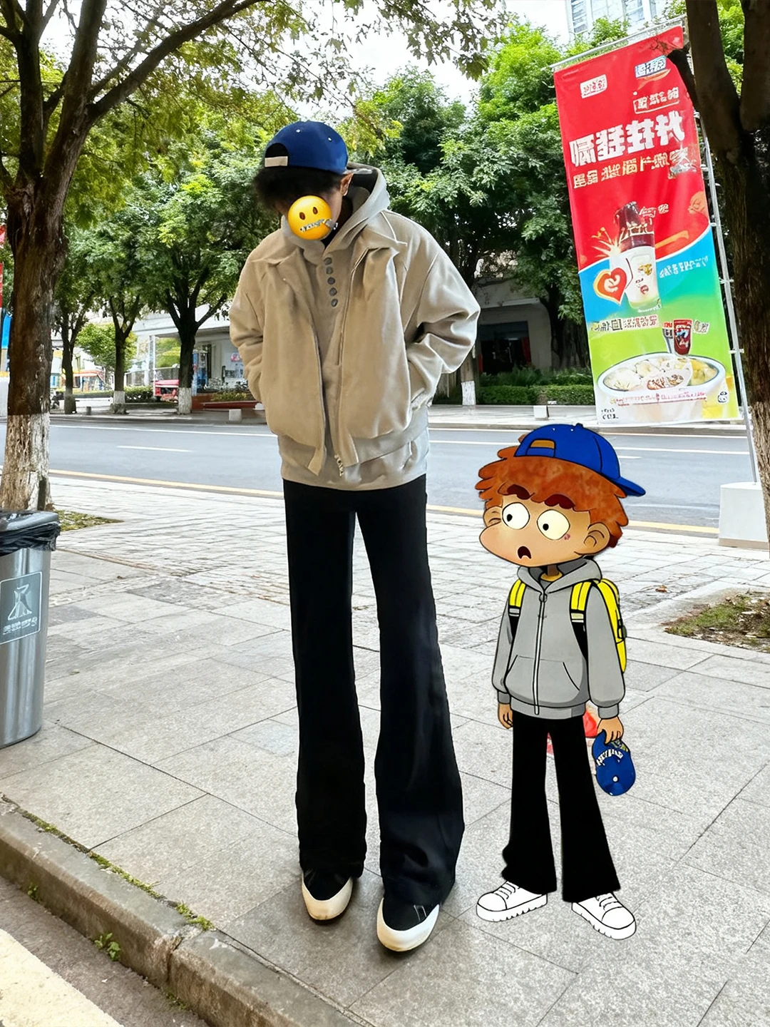 

Cleanfit Bla Men's High Street American Vibe Flared Straight Leg Jeans Lengthening Legs Effect mid Waist Zipper Closure Cas...