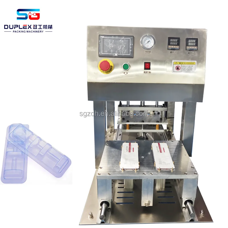 Semi-Automatic High-Performance Medical Sodium Hyaluronate Gel Ophthalmic Viscoelastic Device Tray Box Sealer Paper For Food