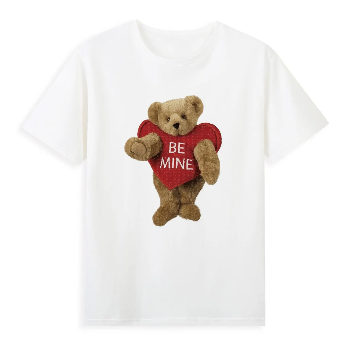 Love Teddy Bear T-shirt Original Brand Good Quality Women Shirt Summer Clothing Hot Sale Top Tees A061